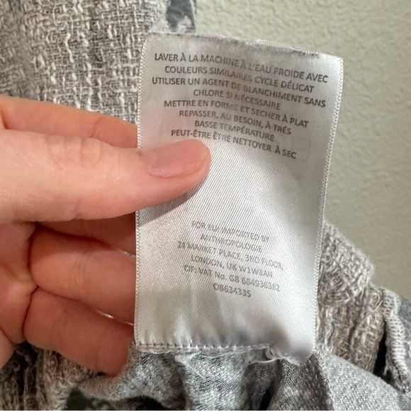 Anthropologie Akemi+ Kin Womens Large Textured Snakeprint Tank Top Boho Casual - Picture 6 of 9